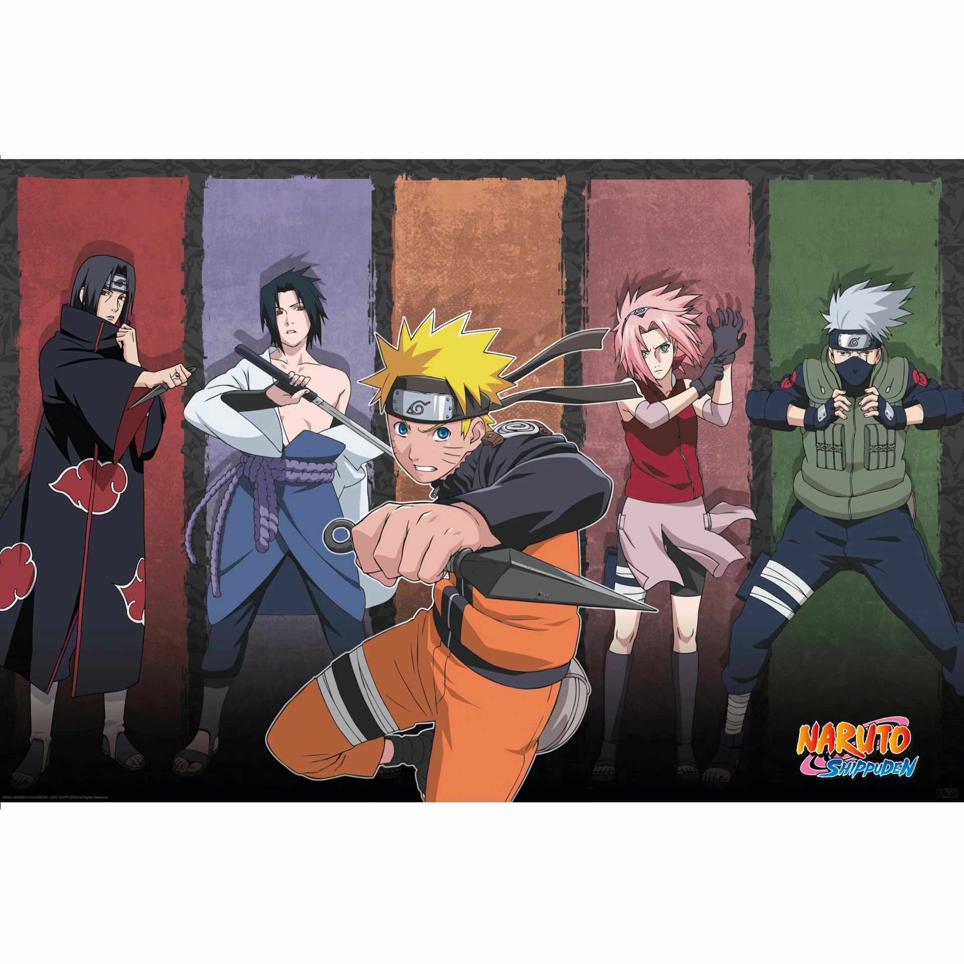 Poster Naruto Shippuden Naruto & Allies 3 Poster Naruto Shippuden Naruto & Allies