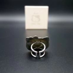 Hello Kitty Schmuck Großer Ring Weiß Rot 925 Silber 8 Hello Kitty Schmuck Großer Ring Weiß Rot 925 Silber -Pokemon Shop Bigring3