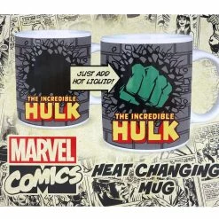 Marvel Hulk Zaubertasse The Incredible Hulk Heat Changing Mug -Pokemon Shop DSC00102