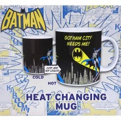 Batman Zaubertasse "Gotham City Needs Me" Heat Changing Mug -Pokemon Shop DSC00152