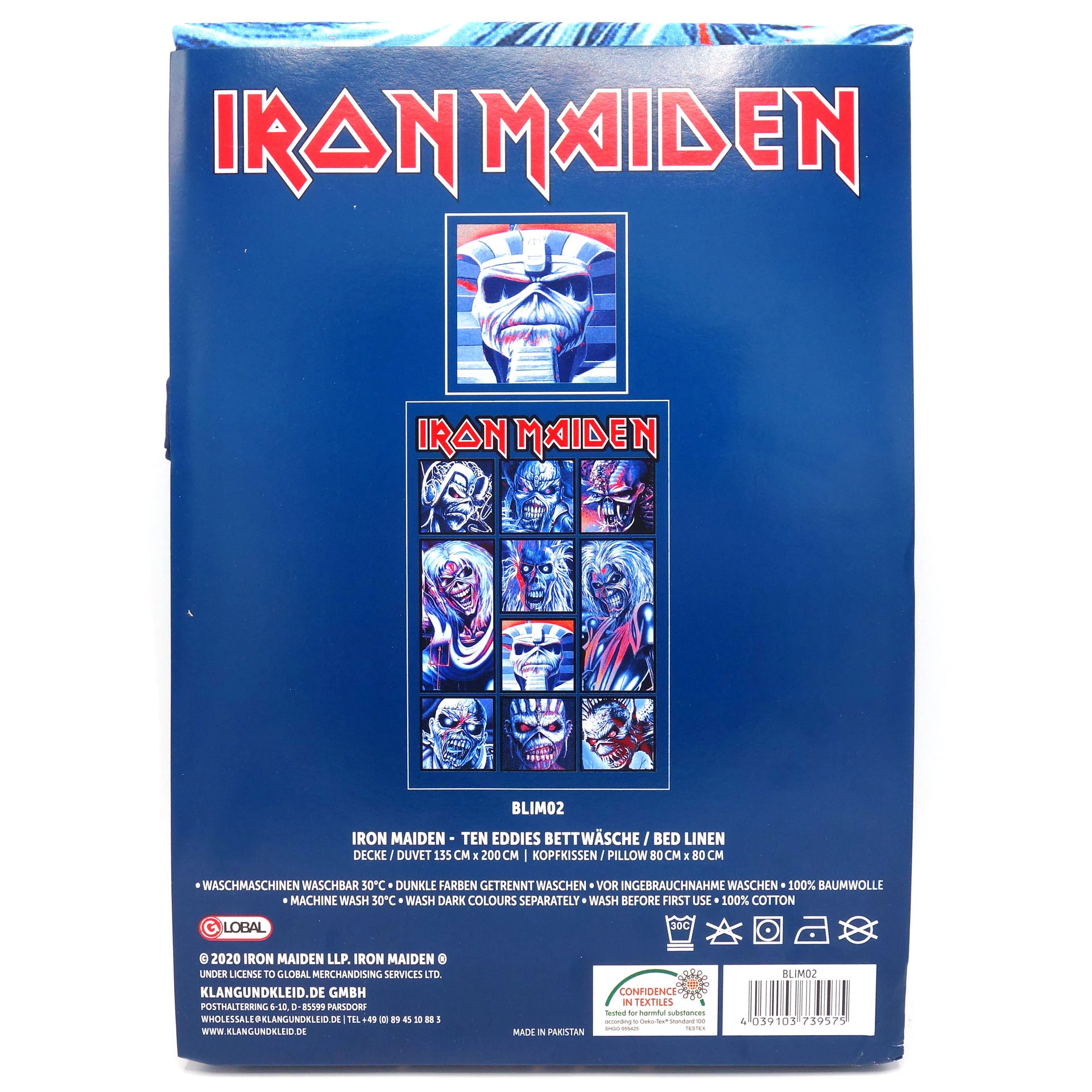 Iron Maiden Ten Eddies Bettwäsche 4 Iron Maiden Ten Eddies Bettwäsche – Bild 2