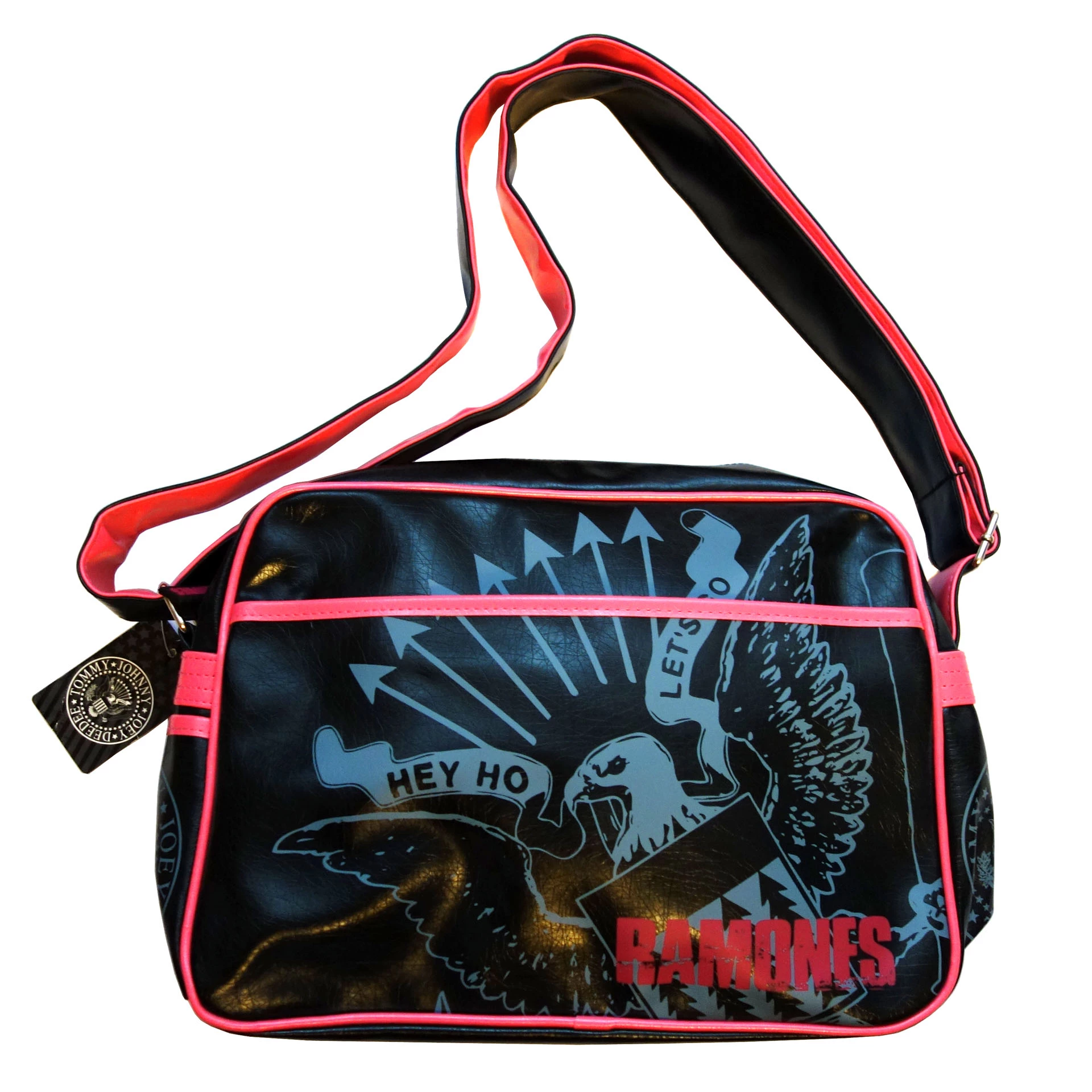 The Ramones Schultertasche Hey Ho Let's Go 3 The Ramones Schultertasche Hey Ho Let's Go