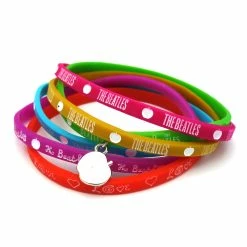 The Beatles Gummi Armband Set Wrist Band