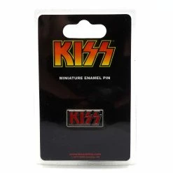 Kiss Pin Anstecker Logo