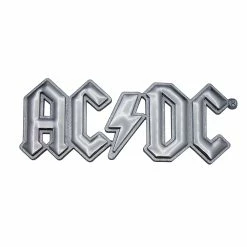 AC/DC 3D Chromlogo Aufkleber