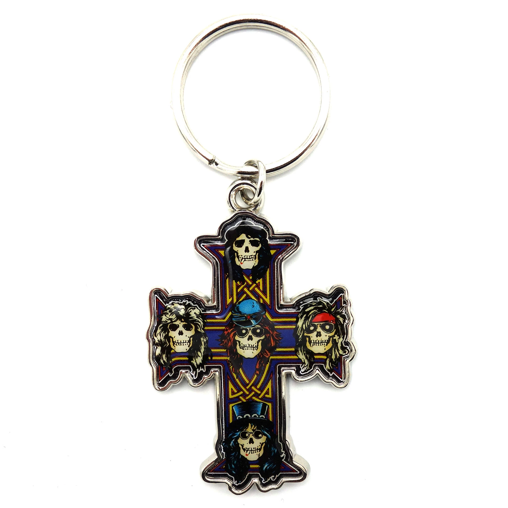 Guns N' Roses Schlüsselanhänger Appetite For Destruction Cover 3 Guns N' Roses Schlüsselanhänger Appetite For Destruction Cover