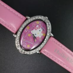 SANRIO Hello Kitty Damen Armbanduhr Pink -Pokemon Shop DSC06975