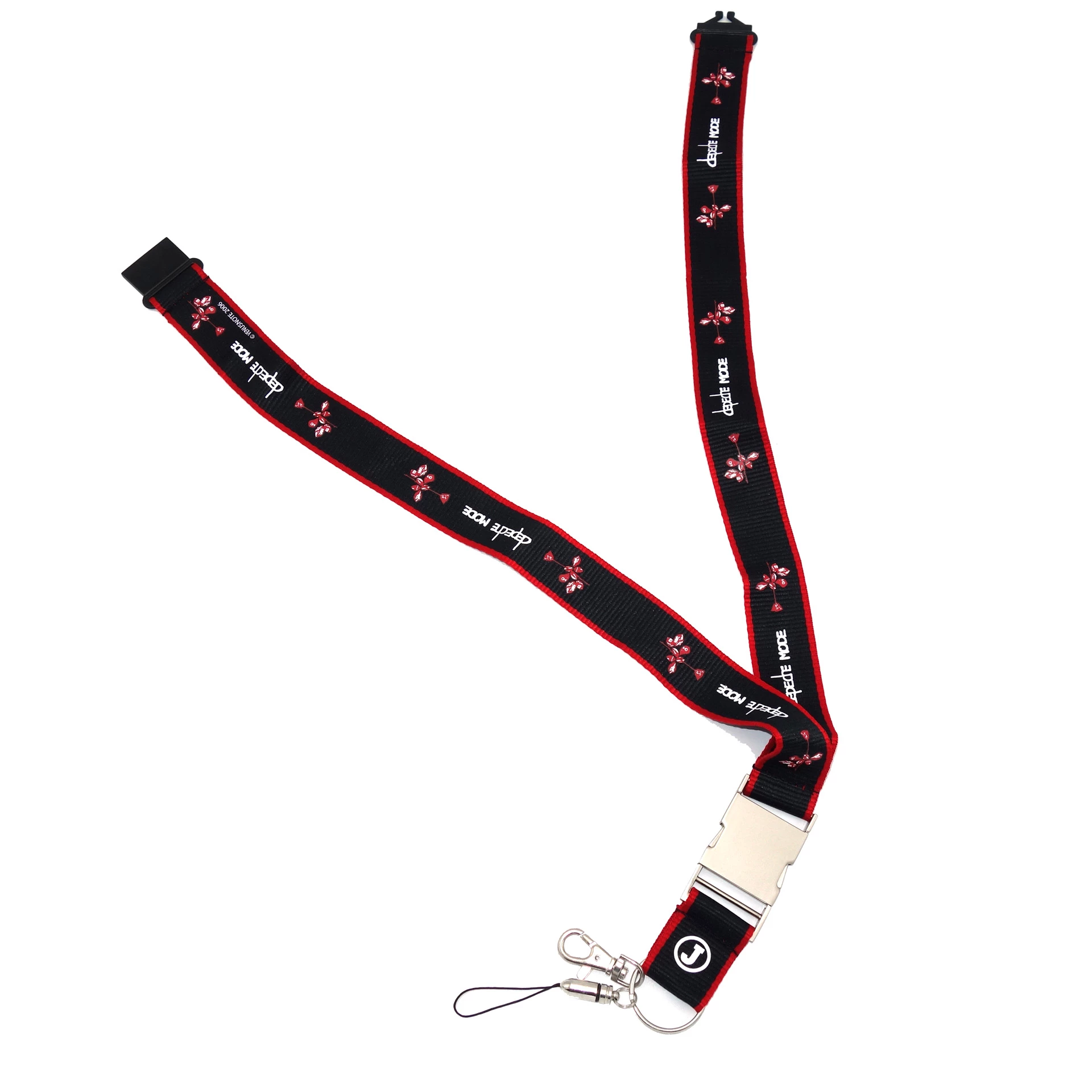 Depeche Mode Schlüsselband Keyholder Lanyard J-Straps Violator DM 6 Depeche Mode Schlüsselband Keyholder Lanyard J-Straps Violator DM – Bild 4