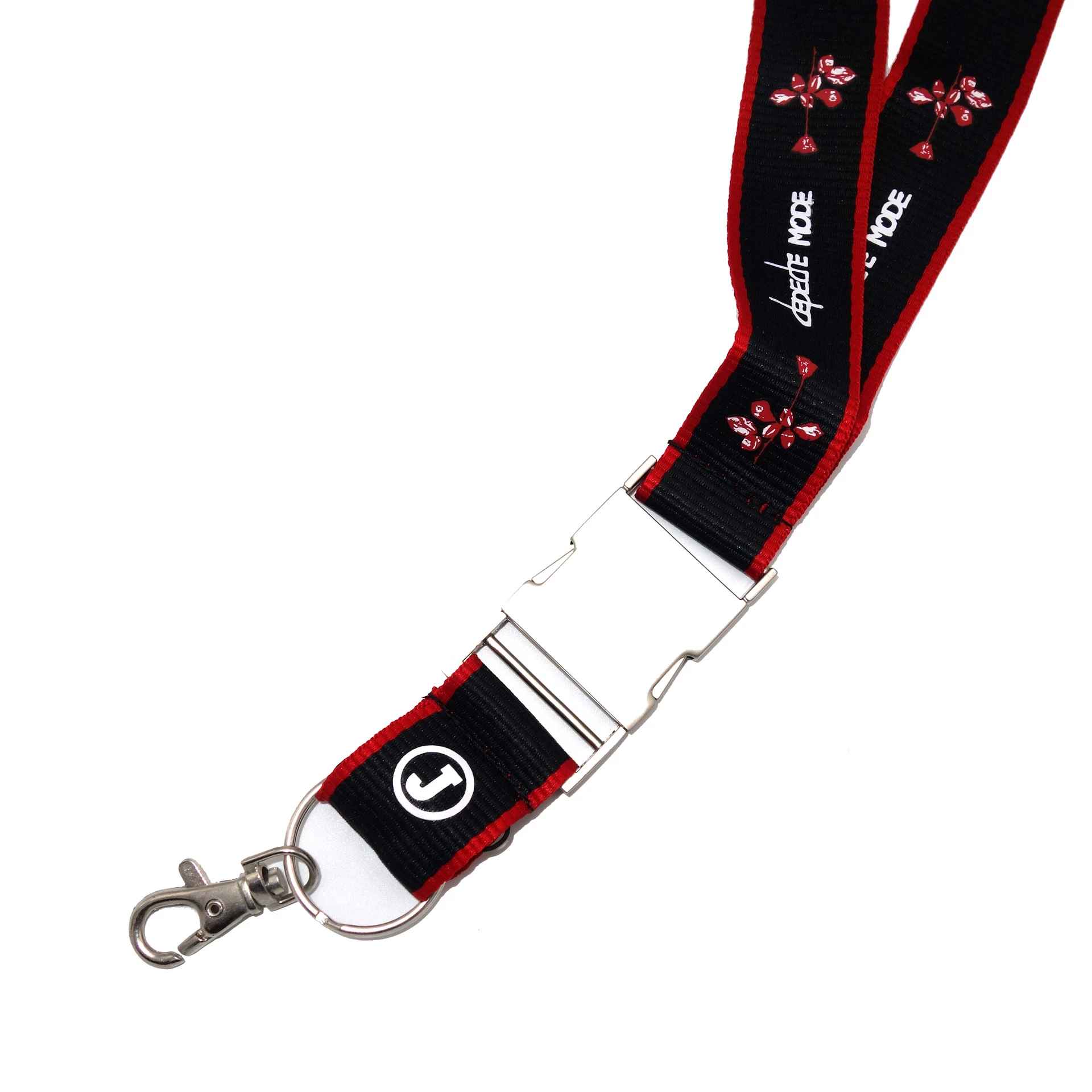 Depeche Mode Schlüsselband Keyholder Lanyard J-Straps Violator DM 3 Depeche Mode Schlüsselband Keyholder Lanyard J-Straps Violator DM