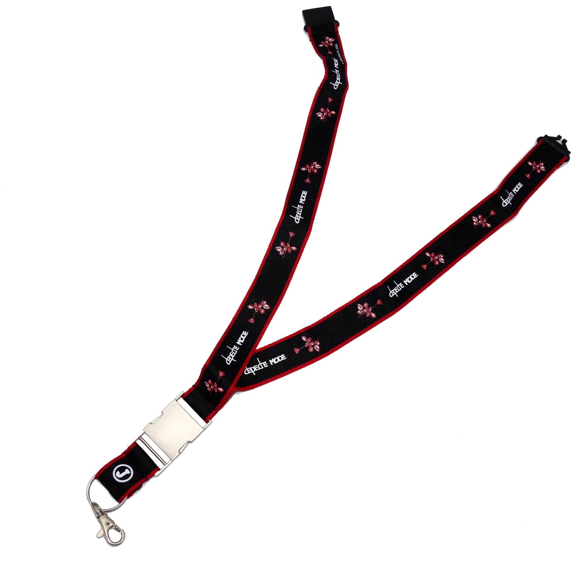 Depeche Mode Schlüsselband Keyholder Lanyard J-Straps Violator DM 7 Depeche Mode Schlüsselband Keyholder Lanyard J-Straps Violator DM – Bild 5