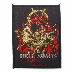 Band Patch Slayer Hell Awaits Aufnäher