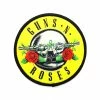 Guns N' Roses Band Patch Guns'n'Roses Logo Rund Aufnäher -Pokemon Shop DSC09349