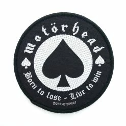 Band Patch Motörhead Born To Lose - Live To Win Aufnäher