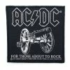 Band Patch AC/DC For Those About To Rock Aufnäher -Pokemon Shop DSC09404