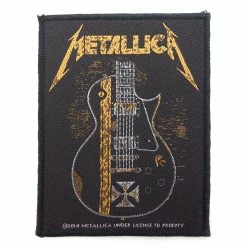 Band Patch Metallica Gitarre Aufnäher