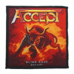 Band Patch Accept Blind Rage Aufnäher