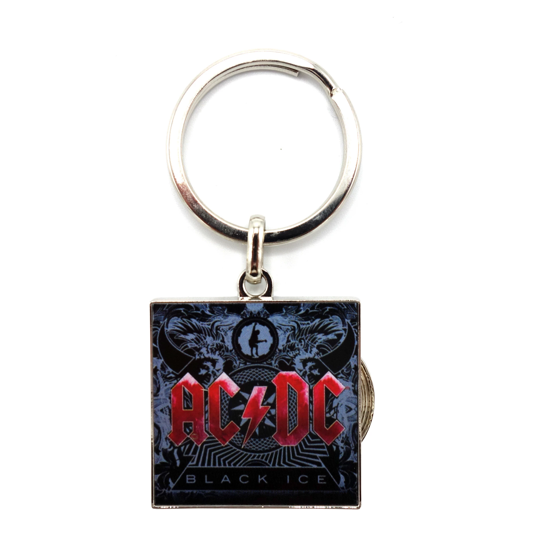 AC/DC Schlüsselanhänger Black Ice Mit Einkaufs-Chip 3 AC/DC Schlüsselanhänger Black Ice Mit Einkaufs-Chip