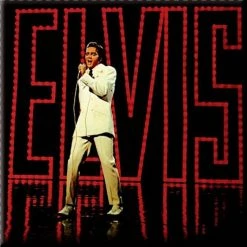 Magnet Elvis Presley On Stage Kühlschrankmagnet