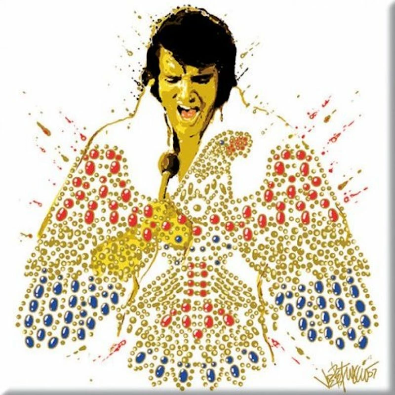 Magnet Elvis Presley Kühlschrankmagnet 3 Magnet Elvis Presley Kühlschrankmagnet
