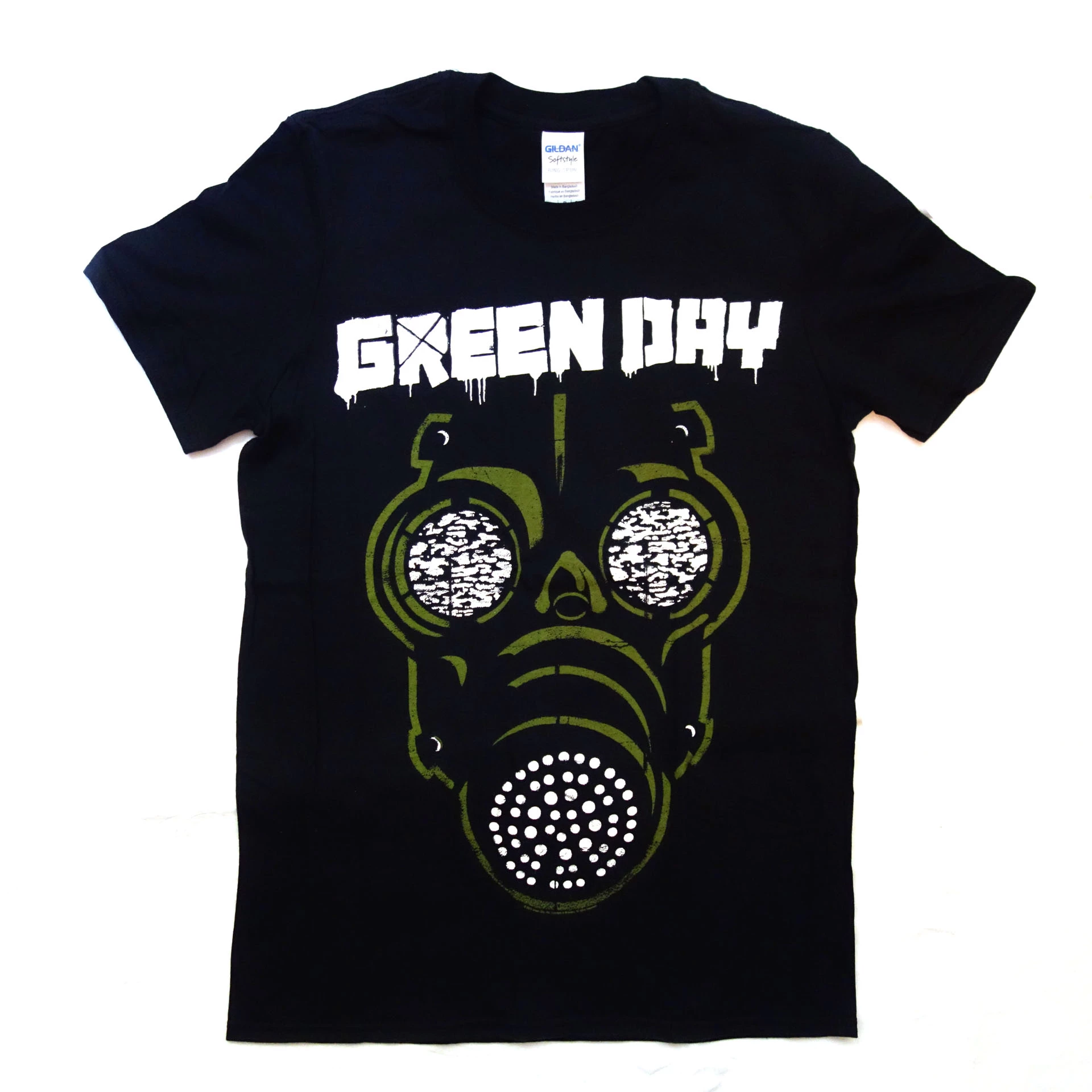 T-Shirt Green Day Mask 3 T-Shirt Green Day Mask