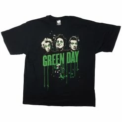 T-Shirt Green Day Patchwork