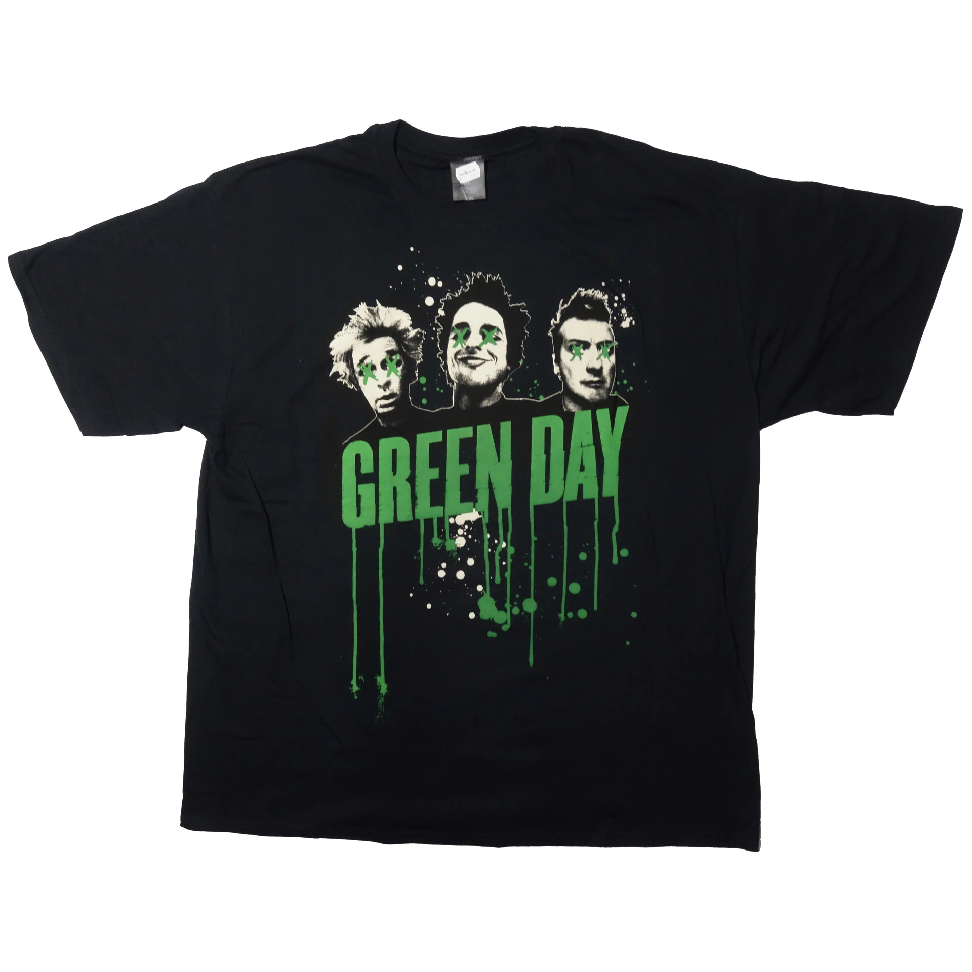 T-Shirt Green Day Patchwork 3 T-Shirt Green Day Patchwork