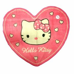Hello Kitty Teppich Herz Rosa