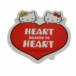SANRIO Hello Kitty Sticker Heart Shakes To Heart