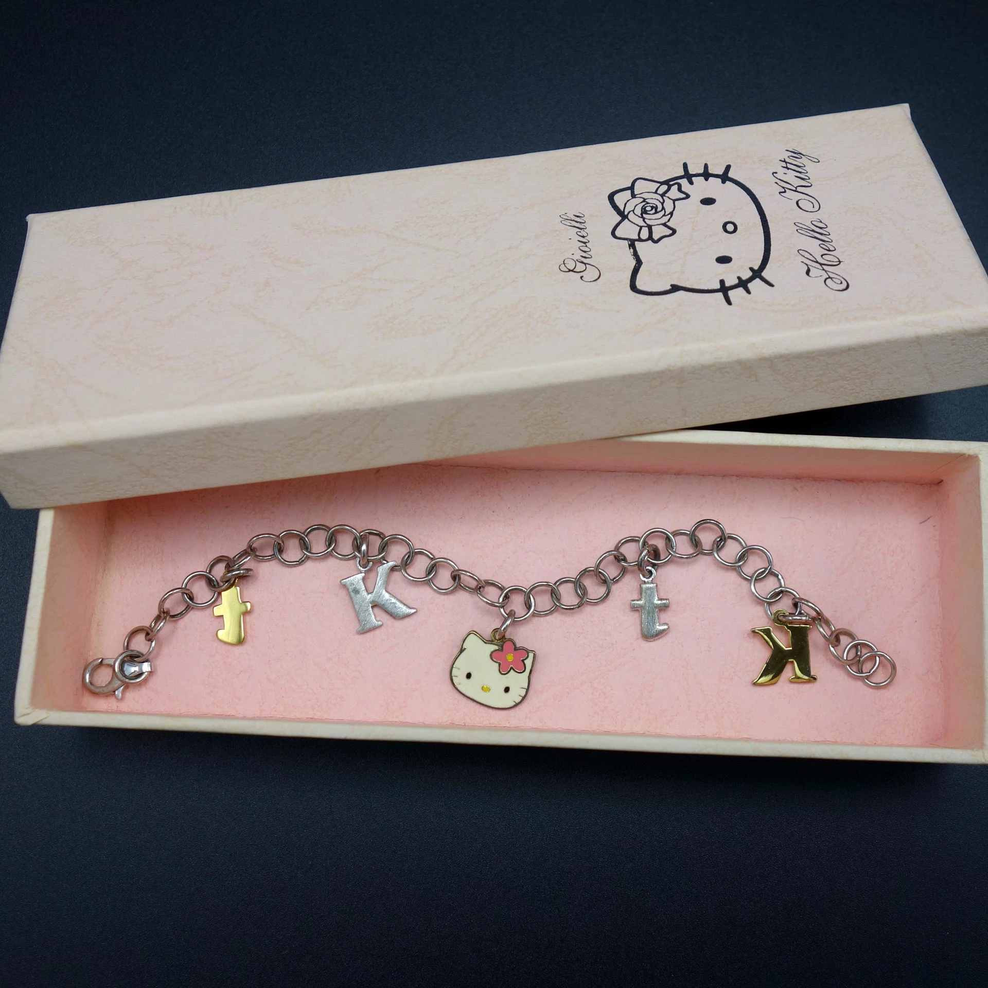 Hello Kitty Schmuck Armkettchen 925 Silber 4 Hello Kitty Schmuck Armkettchen 925 Silber – Bild 2