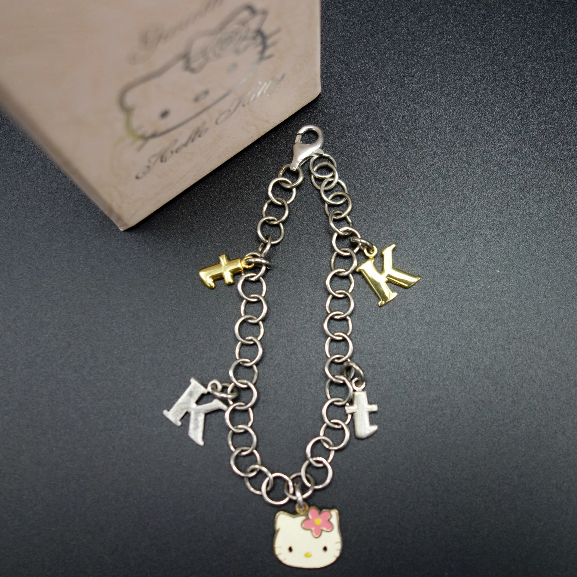 Hello Kitty Schmuck Armkettchen 925 Silber 5 Hello Kitty Schmuck Armkettchen 925 Silber – Bild 3