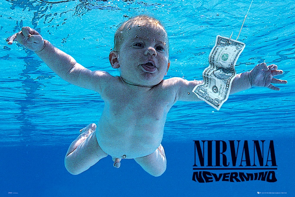 Poster Nirvana Nevermind 3 Poster Nirvana Nevermind
