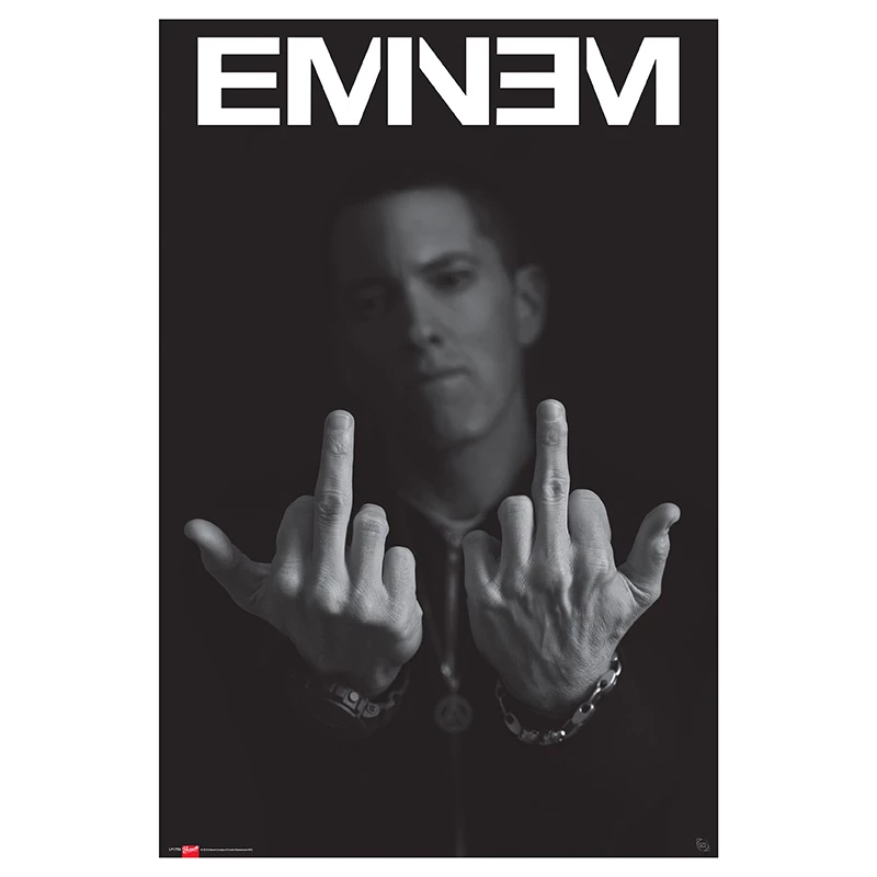 Poster Eminem Finger 3 Poster Eminem Finger