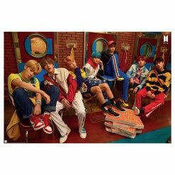 Poster BTS Pizza