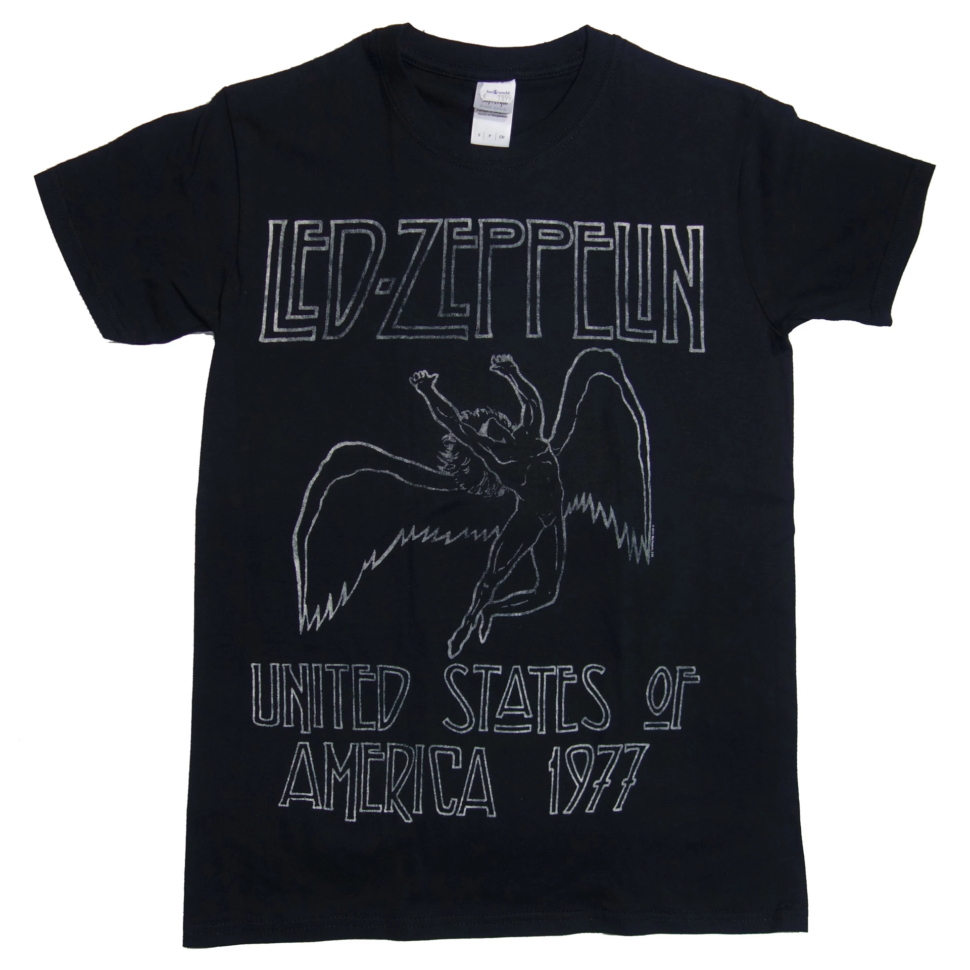T-Shirt Led Zeppelin USA 1977 3 T-Shirt Led Zeppelin USA 1977