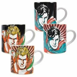 Justice League Espresso Tassen 2er-Set, Set Of Two Heat Change Mini Mugs