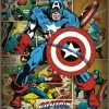 Poster Captain America (Mini) -Pokemon Shop MPP50428 Marvel Comics Captain America
