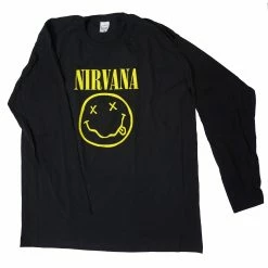 T-Shirt Nirvana Longsleve Smiley