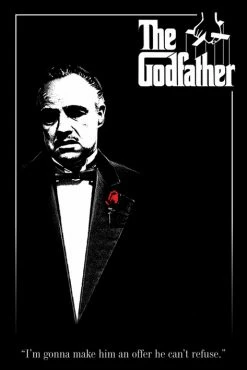 Poster The Godfather Rose