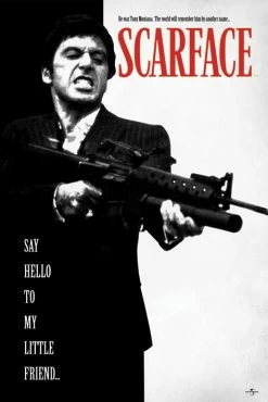Poster Scarface Say Hello