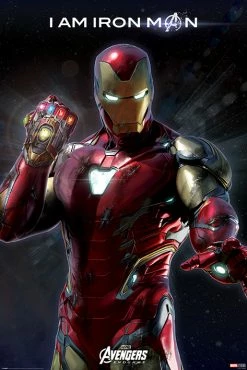 Poster Avergers Endgame I Am Iron Man