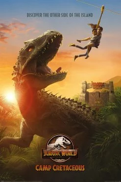 Poster Jurassic World Camp Cretaceous