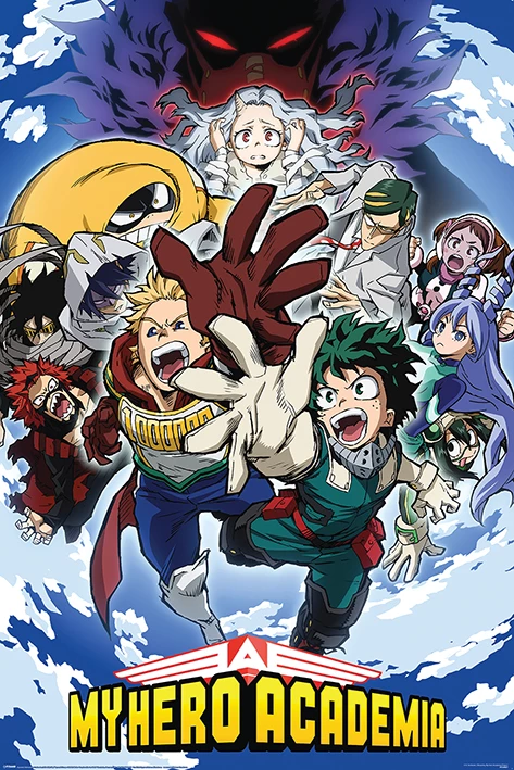 Poster My Hero Academia Reach Up 3 Poster My Hero Academia Reach Up