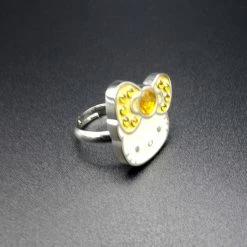 Hello Kitty Schmuck Finger Ring -Pokemon Shop Ringgelb