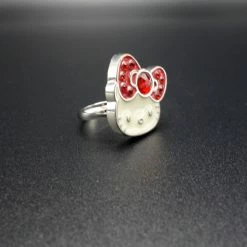 Hello Kitty Schmuck Finger Ring -Pokemon Shop Ringrot2