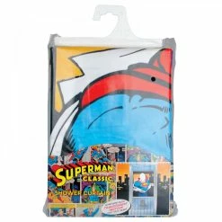 Alternative view of Superman Duschvorhang "Telephone" Shower Curtain