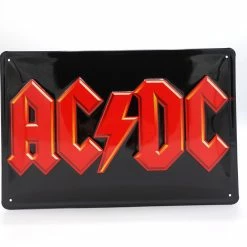 Pokemon Shop 15 AC/DC Retro Blech Schild Logo