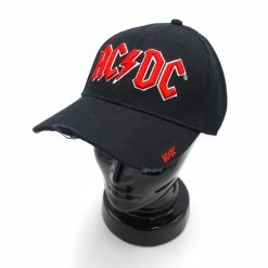 AC/DC Logo Cap Rot