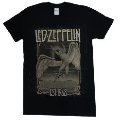 T-Shirt Led Zeppelin Faded Falling