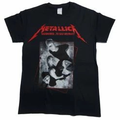Alternative view of T-Shirt Metallica Hardwired Band Concrete