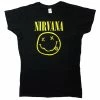 Lady T-Shirt Damen Nirvana Smiley